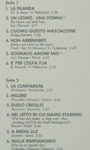 Milva: Portrait, Foc, incl.  8 S. Portrait, Dischi (MLP 15.917), D, 1975 Typ: LP Best.-Nr.: V2146 Preis: 7,50 Euro