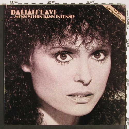 Lavi,Daliah: ...Wenn schon dann Intensiv, Foc, EMI (1468171), EEC, 1983 Typ: LP Best.-Nr.: V2149 Preis: 6,00 Euro