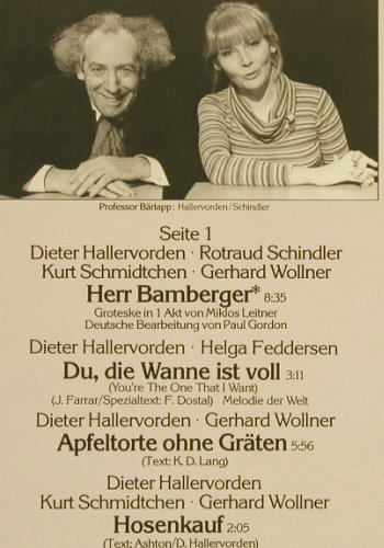Hallervorden,Dieter: Didi-Nonstop Nonsens, Philips (6305 375), D, 1978 Typ: LP Best.-Nr.: V2323 Preis: 5,00 Euro