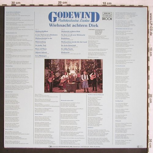 Godewind: Wiehnacht Achtern Diek, Brook (0060.546), D, 1982 Typ: LP Best.-Nr.: V2334 Preis: 6,00 Euro