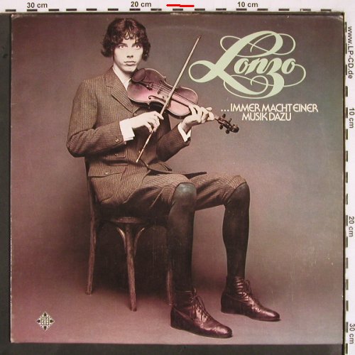 Lonzo: ...immer macht einer Musik dazu, Telefunken(6.22346 AS), D, m /vg+, 1975 - LP - V2414 - 12,50 Euro