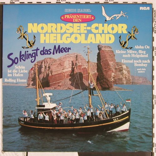 Kabel,Heidi: pres. den Nordsee-Chor Helgoland, RCA Musterplatte (CL 29472), D, 1981 Typ: LP Best.-Nr.: V2446 Preis: 6,00 Euro