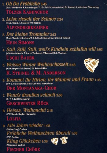 V.A.Frohe Weihnachten: Ramona Leiss prä.Stars d Volksmusik, Polydor (511 265-1), D, 1991 Typ: LP Best.-Nr.: V3058 Preis: 5,00 Euro