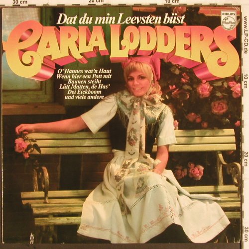 Lodders,Carla:&nbsp;Dat Du Min Leevsten Büst, Philips (6449091), D, co, 1976 Typ:&nbsp;LP Best.-Nr.:&nbsp;V309 Preis:&nbsp; 6,00 Euro