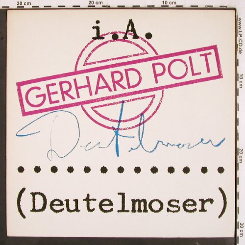 Polt,Gerhard: Deutelmoser, Jupiter (827 657), D, 1986 Typ: LP Best.-Nr.: V3339 Preis: 6,00 Euro