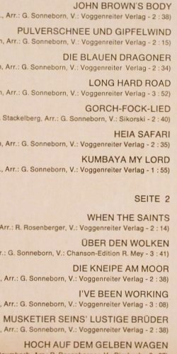 V.A.Die Bundeswehr singt: Heer, Luftwaffe, Marine, Intercord / BILD(INT 150.024), D, 1976 - LP - V3548 - 5,00 Euro
