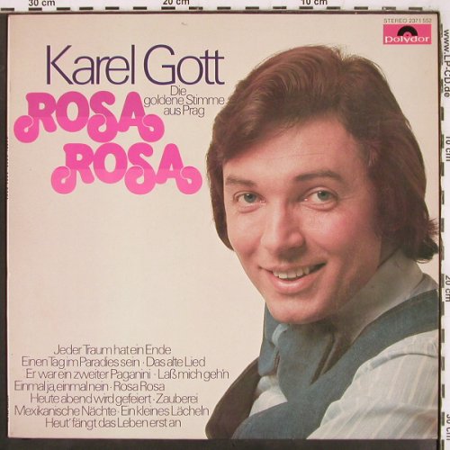 Gott,Karel: Rosa Rosa, Polydor(2371 552), D, 1975 - LP - V3560 - 7,50 Euro