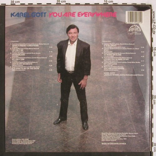 Gott,Karel: You are Everywhere, Supraphon(11 0289-1), CZ, 1987 - LP - V3561 - 7,50 Euro