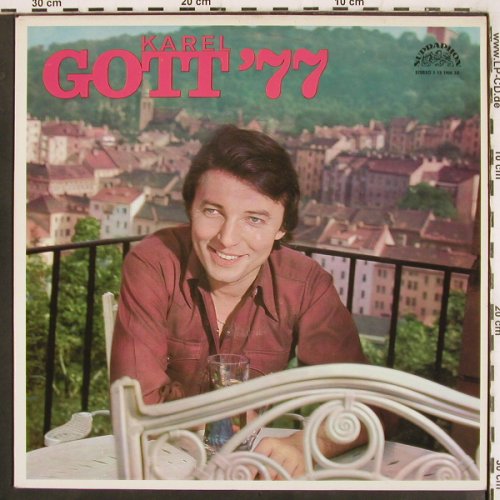Gott,Karel: '77 (rot), Supraphon(1 13 1908 ZA), CSSR, 1976 - LP - V3563 - 7,50 Euro