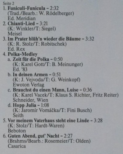 Gott,Karel: Rauschende Birken, + Foto, Polydor(827 816-1), D, 1985 - LP - V3565 - 6,00 Euro