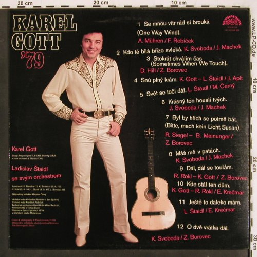 Gott,Karel: '79, Supraphon(1113 2268 ZB), CSSR, 1979 - LP - V3566 - 7,50 Euro