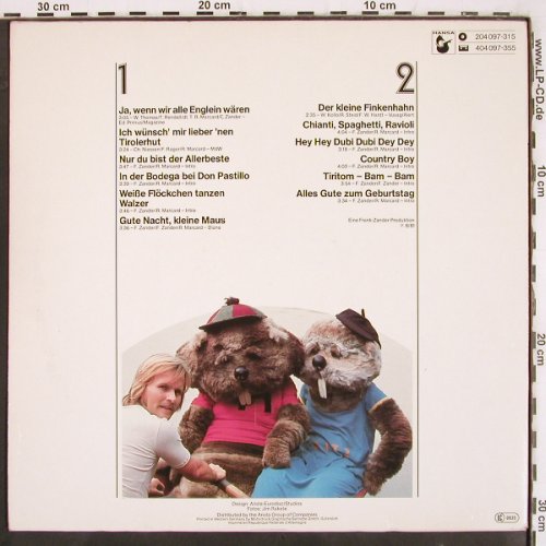 Zander,Frank: Ja,wenn wir alle Engel wären, Hansa(204 097-315), D, 1981 - LP - V3585 - 5,00 Euro