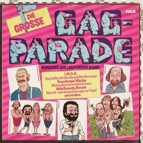 V.A.Die Grosse Gag-Parade: Nonsens am Laufenden Band, RCA(PL 28346), D,vg+/vg+, 1979 - LP - V3588 - 5,00 Euro