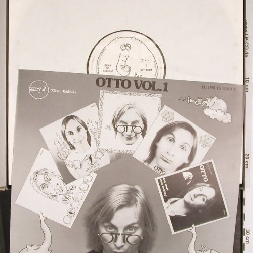Waalkes,Otto: Otto Vol.1, Box (SPR 0110-0104), Rüssl(1C 198 15 51003), D, Lim.Ed., 1984 - 5LP - V3591 - 20,00 Euro