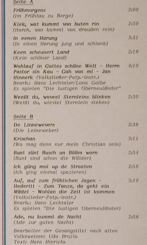 Altenwalder Kinderchor: Keen Scheunert Land, Arminia (SRI 5082), D, 1987 Typ: LP Best.-Nr.: V3750 Preis: 7,50 Euro