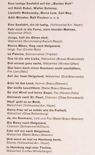 V.A.Kleine Möwe,flieg nachHelgoland: Eine lustige Seefahrt... Bunten Kuh, Ariola(70 640 IU), D, Mono,  - LP - V3752 - 7,50 Euro