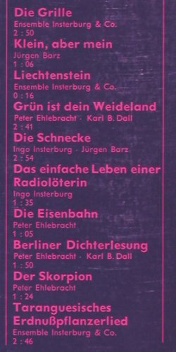 Insterburg & Co.: Pop Klamotten, Philips(844 378 PY), D, 1969 - LP - V3826 - 9,00 Euro