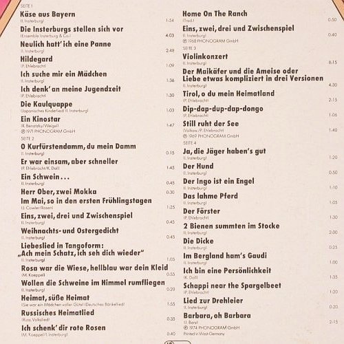 Insterburg & Co.: Die Grosse ..Live Show, Foc, Philips(6623 094), D, Ri, 1974 - 2LP - V3827 - 9,00 Euro