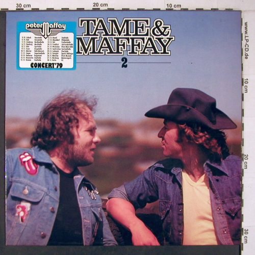 Tame & Maffay: 2, Telefunken (6.24070 AT), D, 1979 Typ: LP Best.-Nr.: V3838 Preis: 6,00 Euro