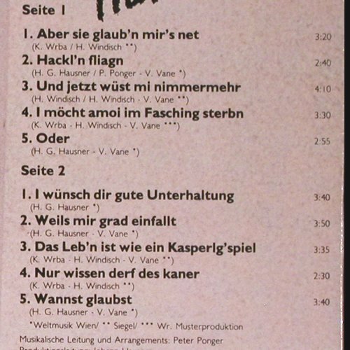 Windisch,Herbert: Aber sie glaub'n mir's net, Teldec(6.24541 AS), D, 1981 - LP - V4076 - 5,00 Euro