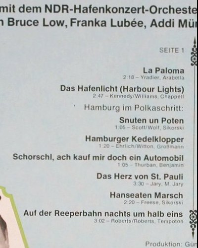 V.A.Das Hamburger Hafenkonzert: NDR-Hafenorchester, Ltg:Hans Freese, Ariola (89 743 OT), D, 1976 Typ: LP Best.-Nr.: V4169 Preis: 6,00 Euro