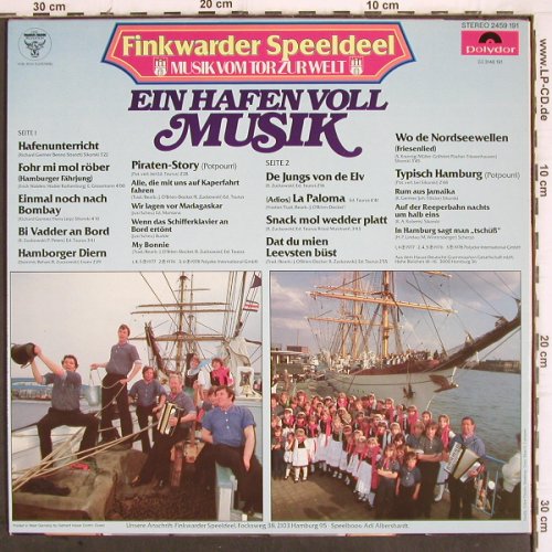 Finkwarder Speeldeel:&nbsp;Ein Hafen voll Musik, Polydor (2459 191), D Typ:&nbsp;LP Best.-Nr.:&nbsp;V41 Preis:&nbsp; 6,00 Euro