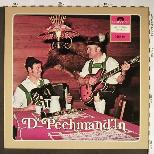 D' Pechmand'ln: Same, Polydor Austria Gold(2486 571), A, 1975 - LP - V599 - 5,00 Euro