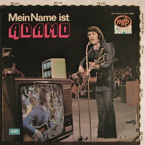 Adamo: Mein Name ist Adamo, MFP Super/EMI(1M 048-23435), D,  - LP - X1268 - 6,00 Euro