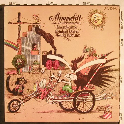 Lakomy,Reinhard & M.Ehrhardt: Mimmelitt das Stadtkaninchen, Amiga(8 45 273), DDR, 1984 - LP - X1340 - 6,00 Euro