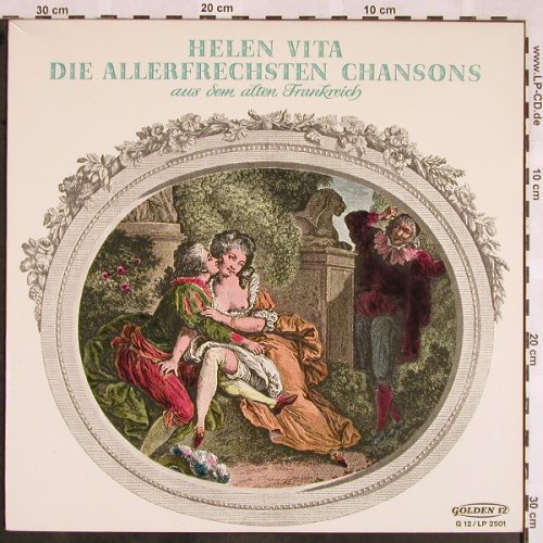 Vita,Helen: Die allerfrechsten Chansons, Golden 12(G12/LP2501), D,  - LP - X1433 - 6,00 Euro