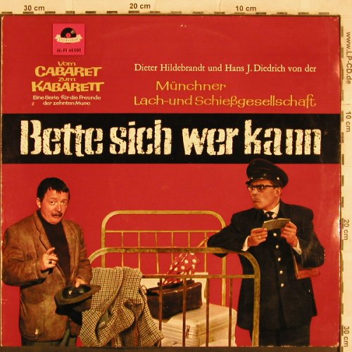 Münchner Lach-u.Schießgesellschaft: Bette sich wer kann, m-/vg+, Polydor(46 590), D, 1968 - LP - X187 - 9,00 Euro