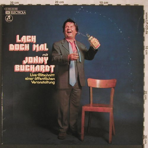 Buchardt,Jonny: Lach doch mal mit (live), vg+/m-, EMI(C 062-29 496), D, 1973 - LP - X1887 - 5,00 Euro