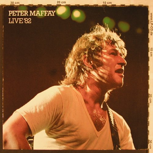 Maffay,Peter: Live'82 + Poster, Metronome(0060.523), D, 1982 - LP - X1934 - 6,00 Euro