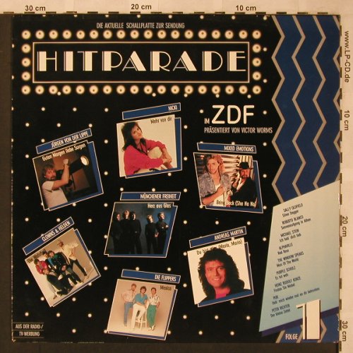 V.A.Hitparade im ZDF: Münchener Freiheit..Sally Oldfield, CBS(CBS 4600961), NL, 1987 - LP - X2039 - 4,00 Euro
