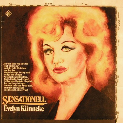 Künneke,Evelyn: Sensationell,Foc, Telefunken(6.22367 AS), D, 1975 - LP - X261 - 7,50 Euro