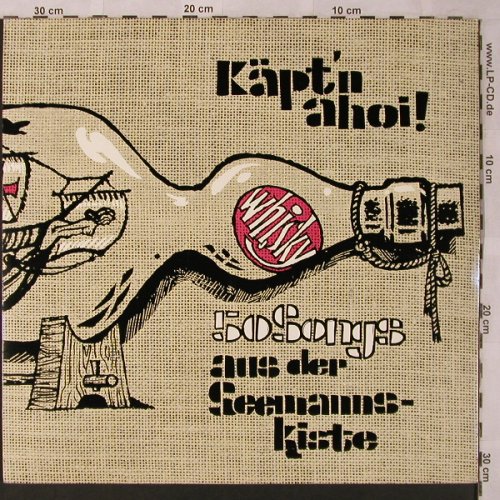 V.A.Käpt'n Ahoi!: 50 Songs aus der Seemannskiste, Foc, Fono-Ring/Odeon(SFKLP 78 117), D,Club Ed.,  - 2LP - X2716 - 12,50 Euro