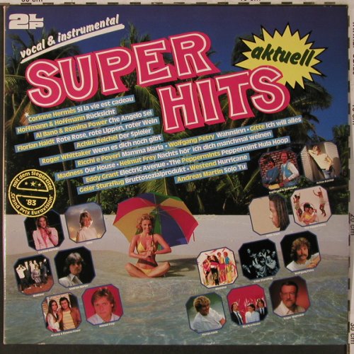 V.A.Super Hits aktuell-vocal/instr.: Corinne Hermes...Orch.Tony Anderson, SR(46 305 9), D, Foc, 1983 - 2LP - X2996 - 5,00 Euro