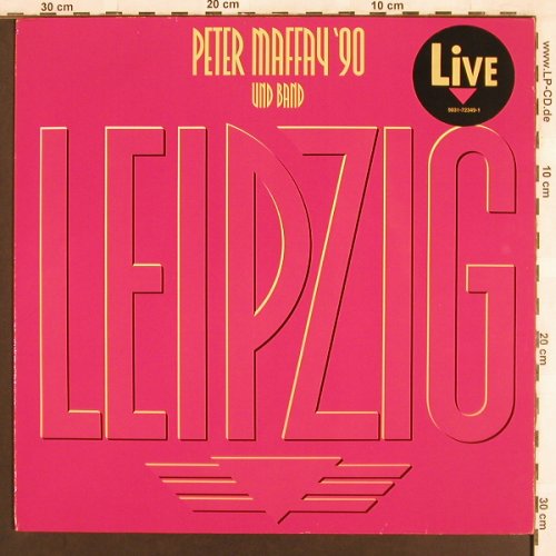 Maffay,Peter: Leipzig, Teldec(9031-72349-1), D, 1990 - LP - X3147 - 7,50 Euro