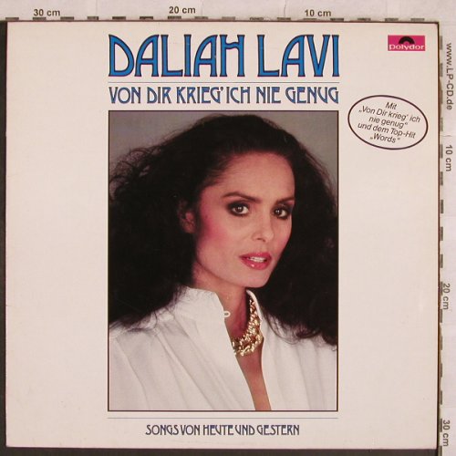 Lavi,Daliah: Von Dir Krieg Ich Nie Genug, Polydor(2372 160), D,  - LP - X317 - 5,00 Euro