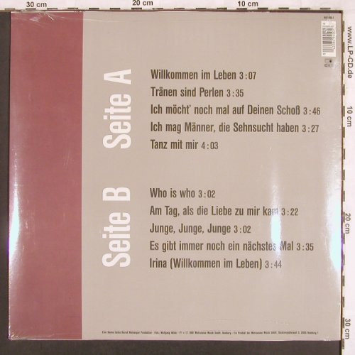 Haller,Hanne: Willkommen Im Leben, FS-New, Metronome(849 400-1), D, 1991 - LP - X3480 - 7,50 Euro