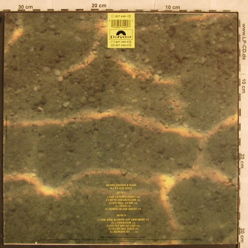 Danzer,Georg: Alles aus Gold, Polydor(827 449-1), D, 1985 - LP - X35 - 6,00 Euro