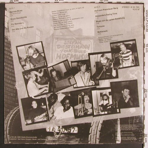 Diestelmann Folk Blues,Stefan: Hofmusik, Amiga red(8 55 793), DDR, 1980 - LP - X3883 - 12,50 Euro