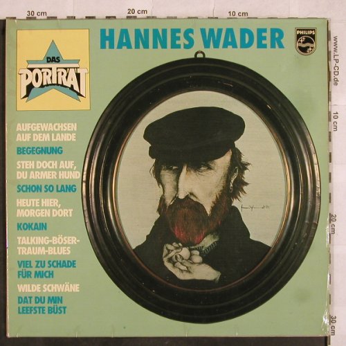Wader,Hannes: Das Portrait, Foc, Philips(6305 313), D,  - LP - X395 - 5,50 Euro