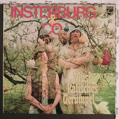 Insterburg & Co: Musikalisches Gerümpel,Live Hamburg, Philips(6305 091), D, 1971 - LP - X4222 - 9,00 Euro
