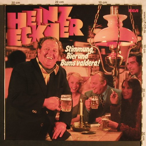 Eckner,Heinz: Stimmung Bier und Bums Valdera!, RCA(PFL 1-4099), D, 1975 - LP - X4224 - 5,00 Euro