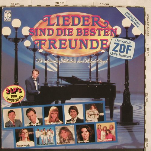 V.A.Lieder Sind die Besten Freunde: Die schönsten.. Ralph Siegel, Foc, K-tel(TG 1457), D, 1983 - 2LP - X443 - 7,50 Euro