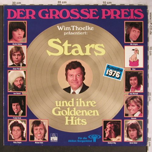 V.A.Wim Thoelke präsentiert: Stars und ihre Goldenen Hits, Ariola(27 027 XT), D, 1976 - LP - X4548 - 4,00 Euro