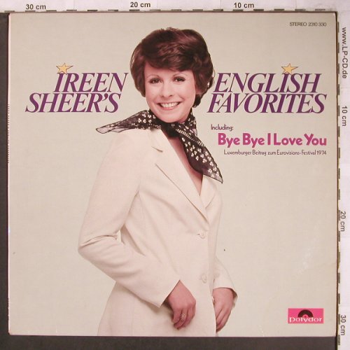 Sheer,Ireen: English Favorites, Polydor(2310 330), D, 1974 - LP - X4713 - 12,50 Euro