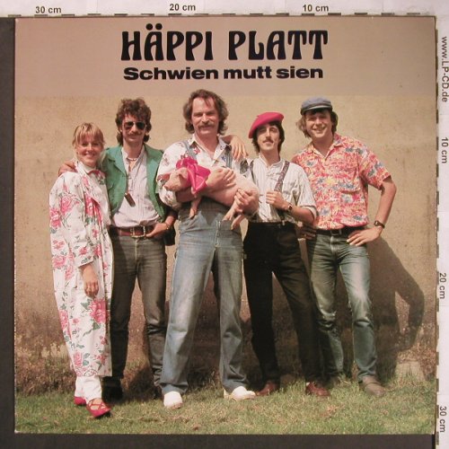 Häppi Platt: Schwien mutt sien, Brook(6516), D, 1986 - LP - X4744 - 6,00 Euro