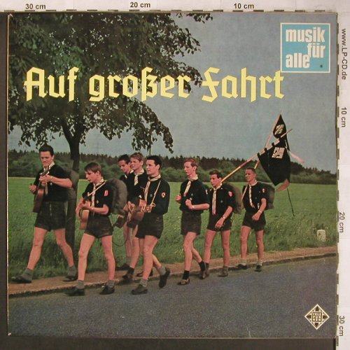 Hamburger Jugendgruppe,Eine: Auf großer Fahrt, Ltg.Heinz Zabel, Telefunken(NT 286), D, m-/vg+,  - LP - X4887 - 6,00 Euro